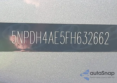 2015 Hyundai Elantra Se z USA, uszkodzony, nr VIN 5NPDH4AE5FH632662